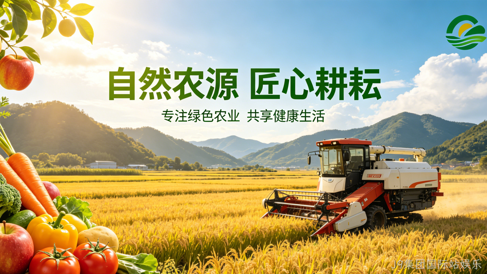 农业企业官网定制案例｜J9集团国际站娱乐赋能乡村振兴品牌增长