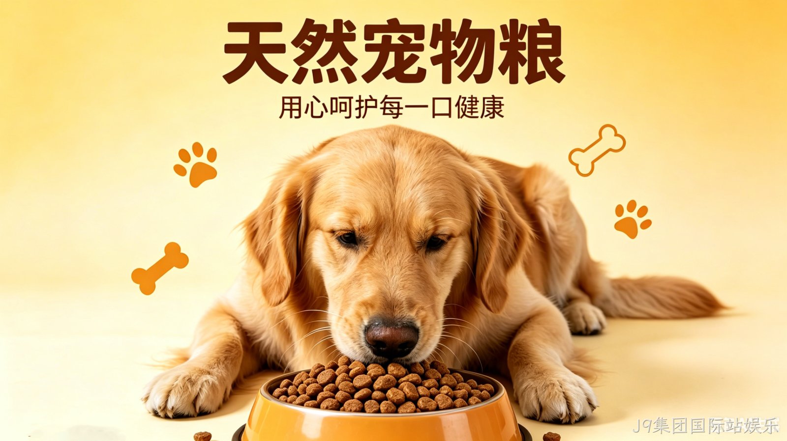 宠物粮官网定制案例｜J9集团国际站娱乐打造信任型品牌门户