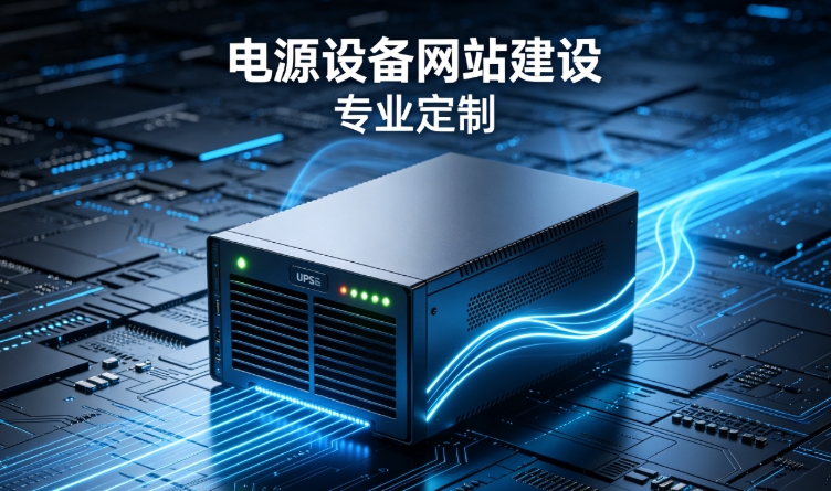 J9集团国际站娱乐电源设备企业网站建设案例｜工业电气设备官网定制与获客优化方案