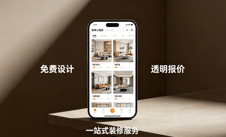 J9集团国际站娱乐装修服务平台小程序开发案例｜家装工装一站式平台定制落地详解