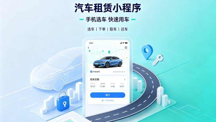自营汽车租赁小程序定制开发深度案例｜J9集团国际站娱乐租车行业数字化私域转型解决方案